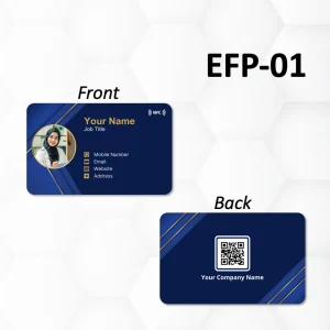 Essential Package - EvoFusion Portrait Card | NFC Digital Business Card