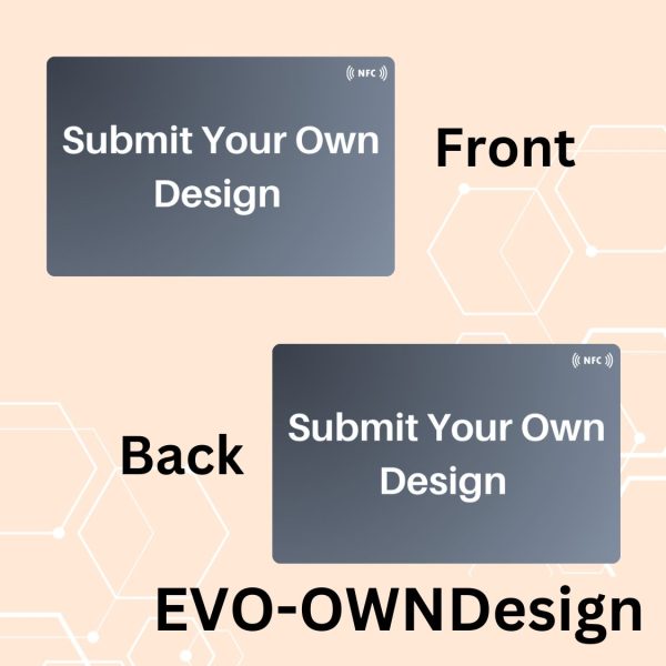 EvoCardLink | Own Card Design | NFC Digital Business Card