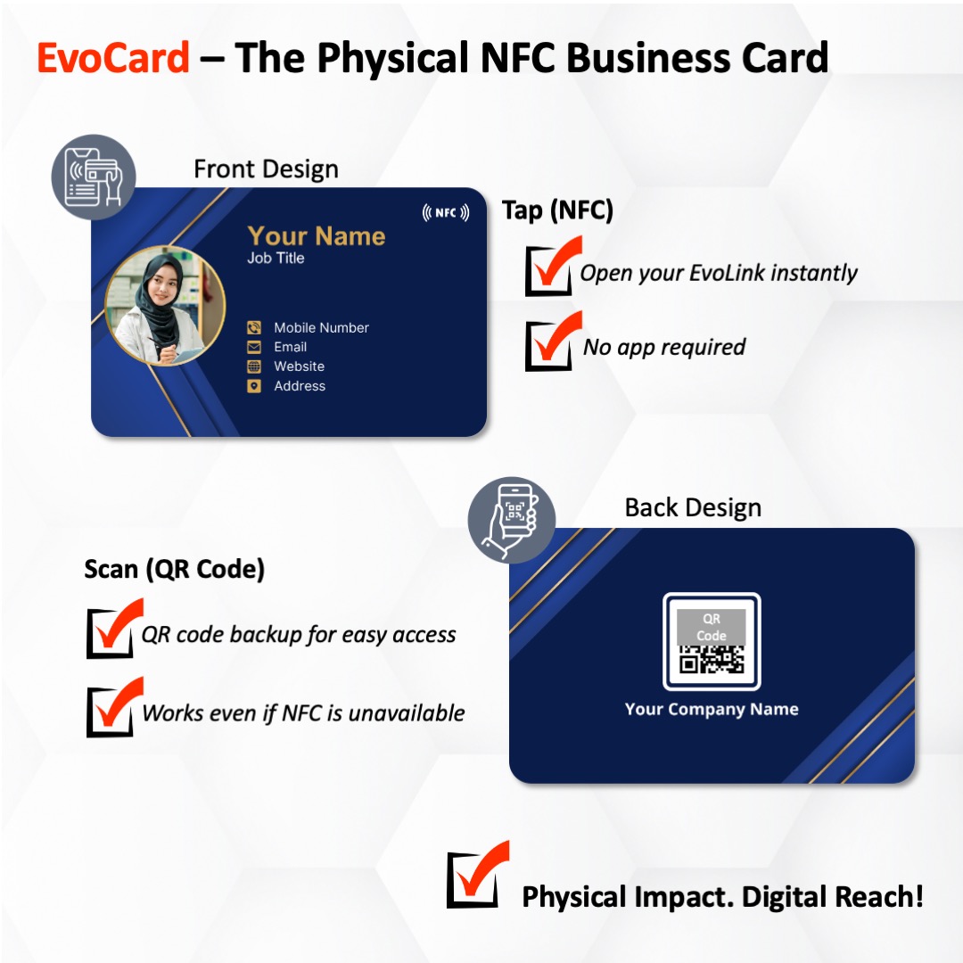 EvoCard - The Physical NFC Business Card