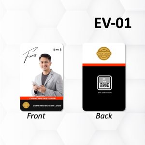 Essential Package - EvoVertical Card | NFC Premium Digital Business Card | E Business Name Card | Smart Business Card